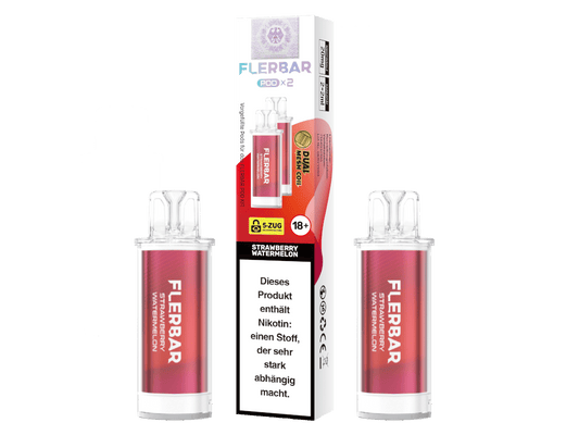 Flerbar - POD Strawberry Watermelon 20 mg/ml (2 Stück pro Packung) 10er Packung