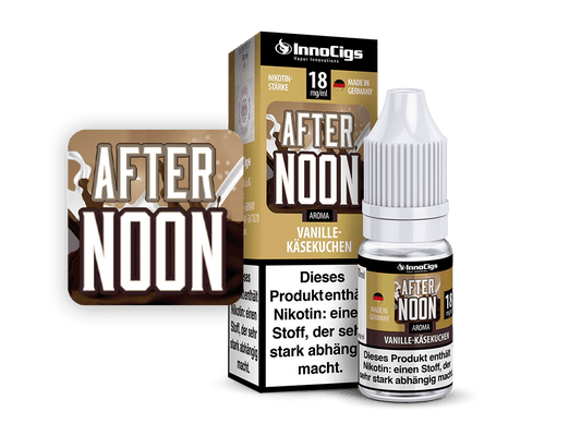 InnoCigs - Afternoon Vanille-Käsekuchen Aroma 9 mg/ml 10er Packung