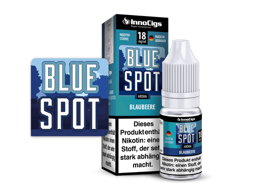 InnoCigs - Blue Spot Blaubeeren Aroma 6 mg/ml 10er Packung