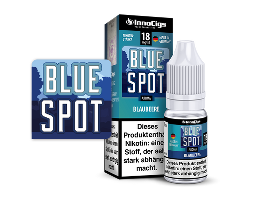 InnoCigs - Blue Spot Blaubeeren Aroma 0 mg/ml 10er Packung