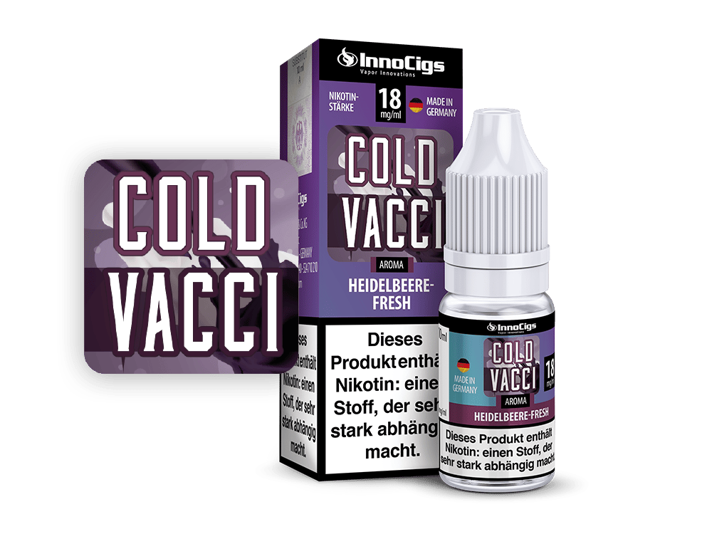 InnoCigs - Cold Vacci Heidelbeere-Fresh Aroma 18 mg/ml