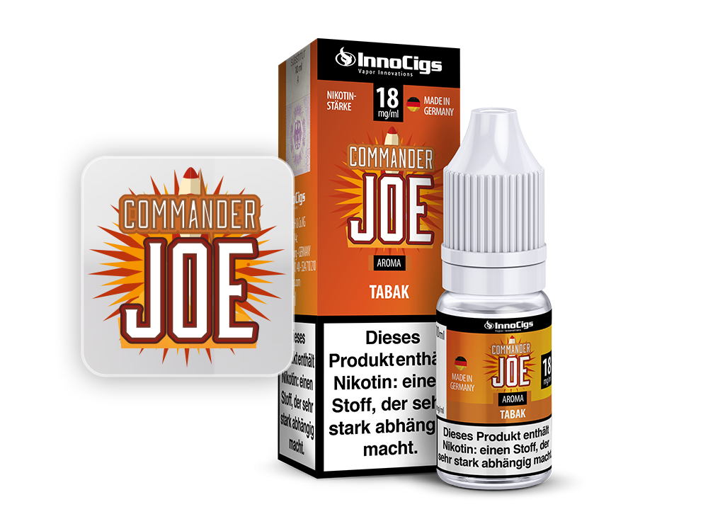 InnoCigs - Commander Joe Tabak Aroma 9 mg/ml