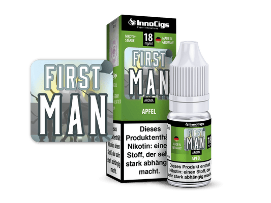 InnoCigs - First Man Apfel Aroma 18 mg/ml 10er Packung