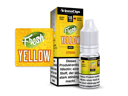 InnoCigs - Fresh Yellow Zitrone Aroma 0 mg/ml
