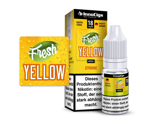 InnoCigs - Fresh Yellow Zitrone Aroma 3 mg/ml