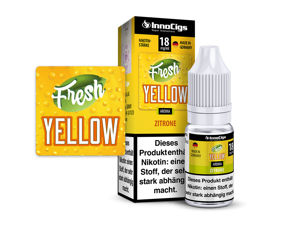 InnoCigs - Fresh Yellow Zitrone Aroma 3 mg/ml