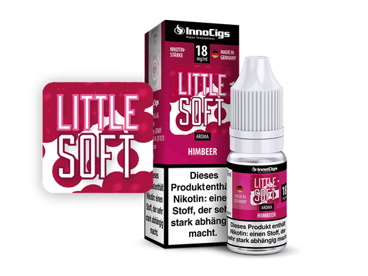 InnoCigs - Little Soft Himbeer Aroma 18 mg/ml 10er Packung