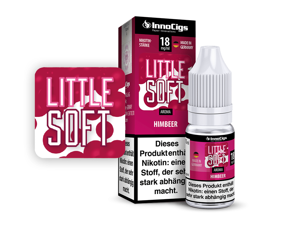 InnoCigs - Little Soft Himbeer Aroma 9 mg/ml 10er Packung