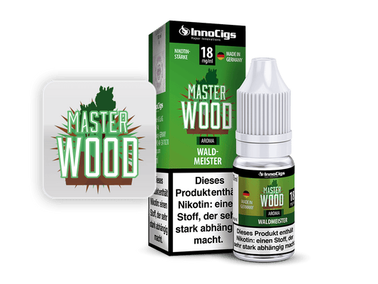 InnoCigs - Master Wood Waldmeister Aroma 18 mg/ml 10er Packung