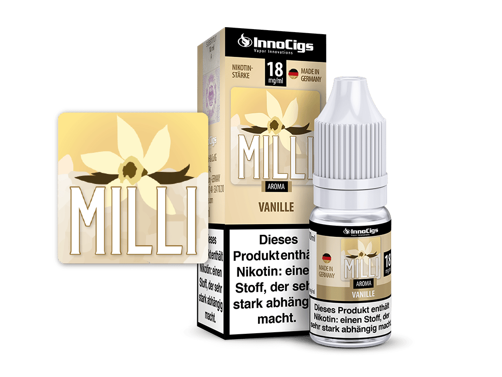 InnoCigs - Milli Vanille Aroma 0 mg/ml 10er Packung