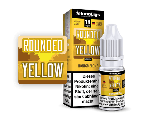 InnoCigs - Rounded Yellow Honigmelonen Aroma 6 mg/ml