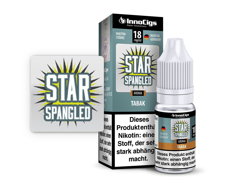 InnoCigs - Star Spangled Tabak Aroma 6 mg/ml