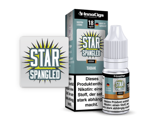 InnoCigs - Star Spangled Tabak Aroma 0 mg/ml 10er Packung