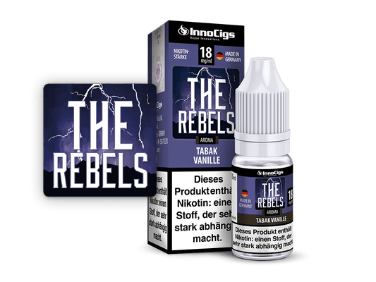 InnoCigs - The Rebels Tabak Vanille Aroma 9 mg/ml