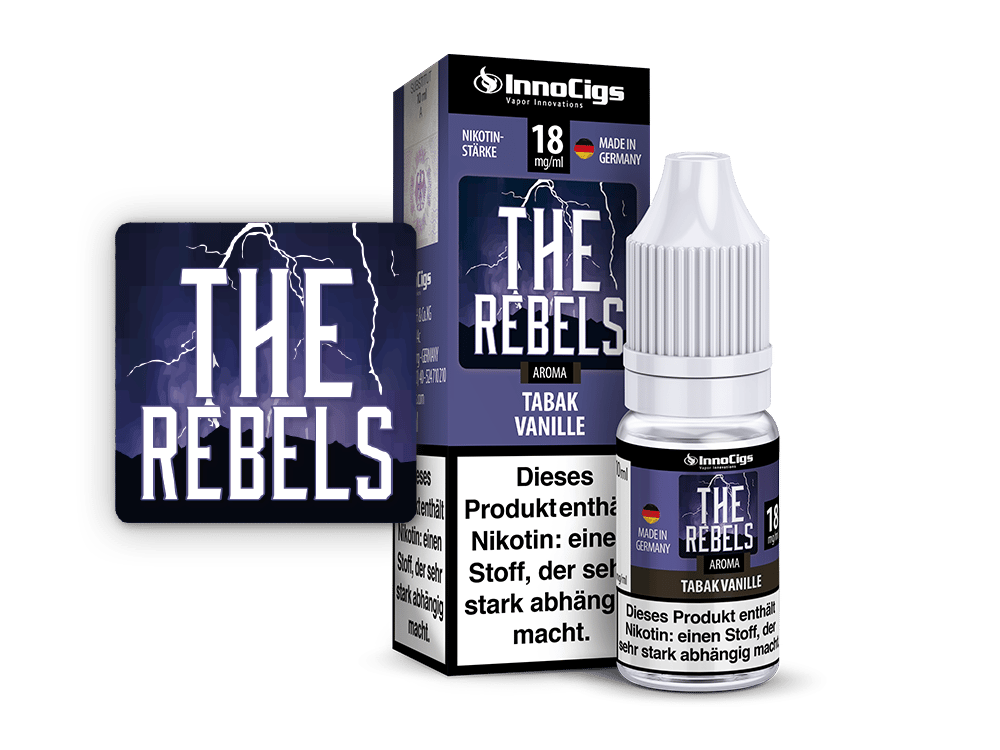 InnoCigs - The Rebels Tabak Vanille Aroma 0 mg/ml