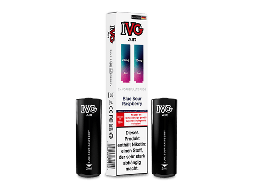 IVG - AIR Pod Blue Sour Raspberry 20 mg/ml (2 Stück pro Packung)