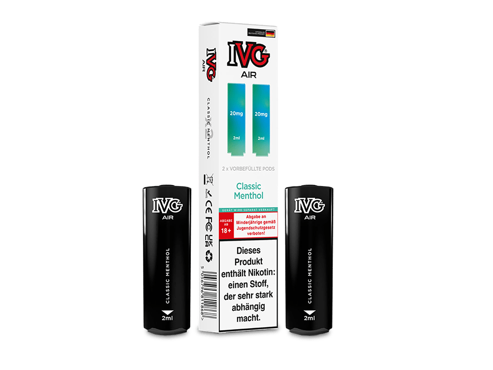IVG - AIR Pod Classic Menthol 20 mg/ml (2 Stück pro Packung)