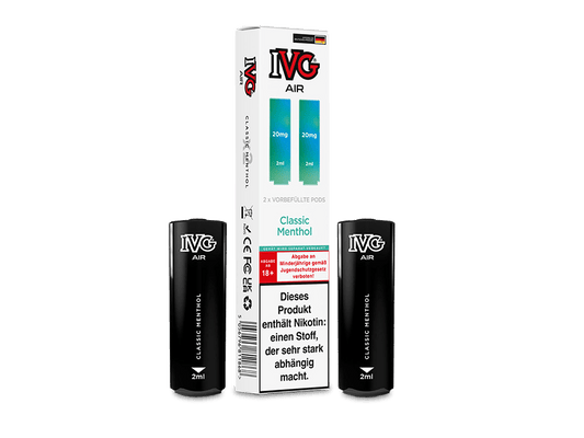 IVG - AIR Pod Classic Menthol 20 mg/ml (2 Stück pro Packung)