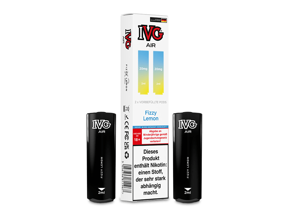 IVG - AIR Pod Fizzy Lemon 20 mg/ml (2 Stück pro Packung)