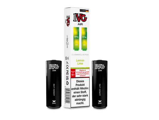 IVG - AIR Pod Lemon Lime 20 mg/ml (2 Stück pro Packung)
