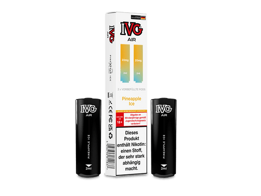 IVG - AIR Pod Pineapple Ice 20 mg/ml (2 Stück pro Packung)