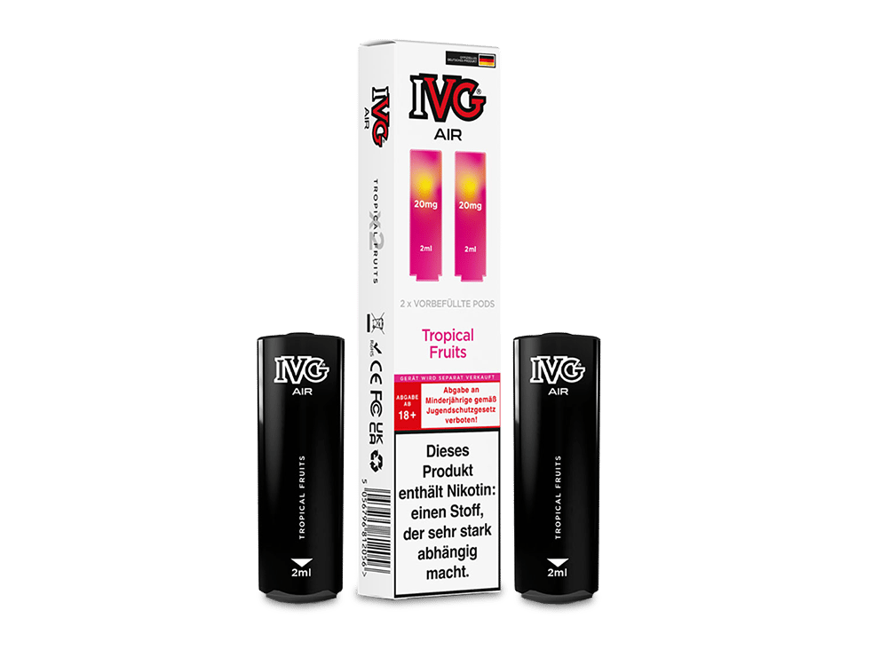 IVG - AIR Pod Tropical Fruits 20 mg/ml (2 Stück pro Packung)