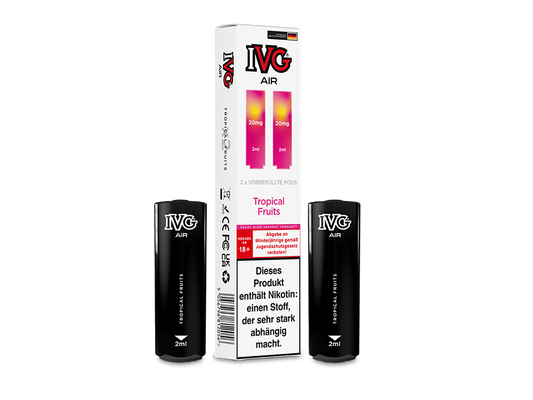 IVG - AIR Pod Tropical Fruits 20 mg/ml (2 Stück pro Packung)