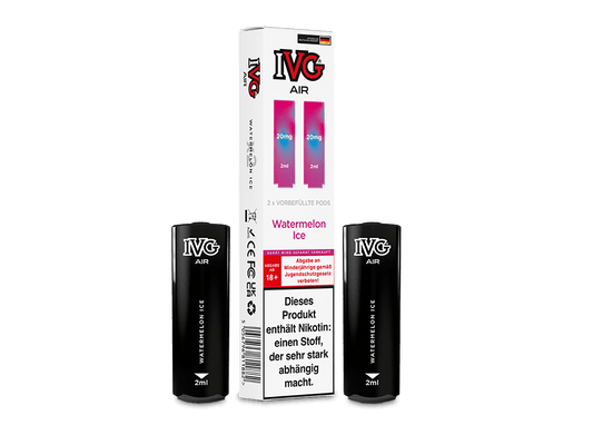 IVG - AIR Pod Watermelon Ice 20 mg/ml (2 Stück pro Packung)