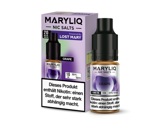 MARYLIQ - Grape - Nikotinsalz Liquid 20 mg/ml