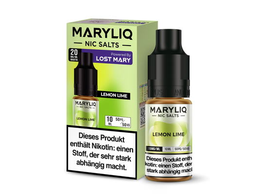 MARYLIQ - Lemon Lime - Nikotinsalz Liquid 20 mg/ml