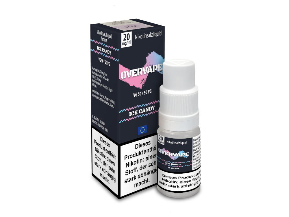 Overvape - Ice Candy - Nikotinsalz Liquid 20 mg/ml 560er Packung