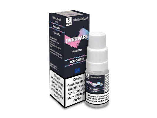 Overvape - Ice Candy - Nikotinsalz Liquid 5 mg/ml 5er Packung