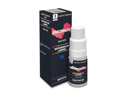 Overvape - Watermelon Lemon - Nikotinsalz Liquid 0 mg/ml 560er Packung