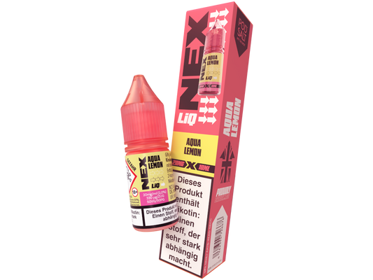 Pod Salt - NexLiq - Aqua Lemon Nikotinsalz Liquid 20 mg/ml