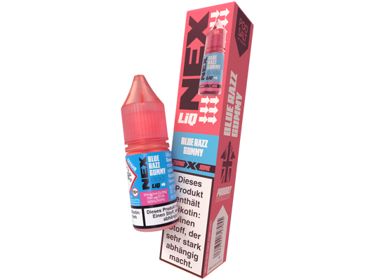 Pod Salt - NexLiq - Blue Razz Gummy Nikotinsalz Liquid 20 mg/ml