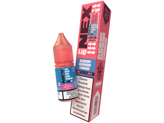 Pod Salt - NexLiq - Blueberry Raspberry Lemonade - Nikotinsalz Liquid 0 mg/ml 200er Packung