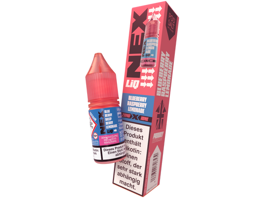 Pod Salt - NexLiq - Blueberry Raspberry Lemonade Nikotinsalz Liquid 20 mg/ml 10er Packung