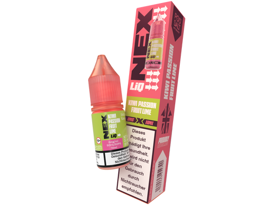 Pod Salt - NexLiq - Kiwi Passionfruit Lime Nikotinsalz Liquid 0 mg/ml