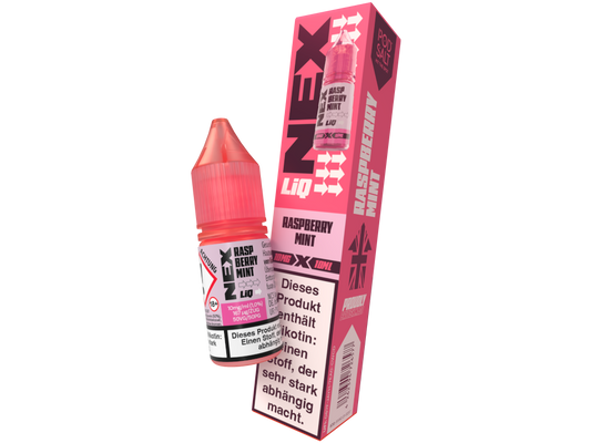 Pod Salt - NexLiq - Raspberry Mint Nikotinsalz Liquid 10 mg/ml