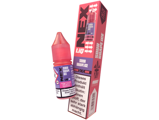 Pod Salt - NexLiq - Sour Grape Ice Nikotinsalz Liquid 20 mg/ml