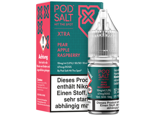 Pod Salt X - Pear Apple Raspberry - Nikotinsalz Liquid 10 mg/ml