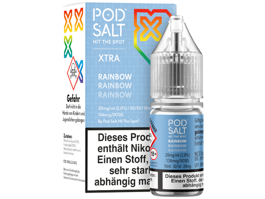 Pod Salt X - Rainbow - Nikotinsalz Liquid 20 mg/ml 5er Packung