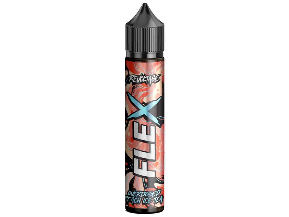 Revoltage - FLEX - Aroma Overdosed Peach Ice Tea 10 ml 15er Packung