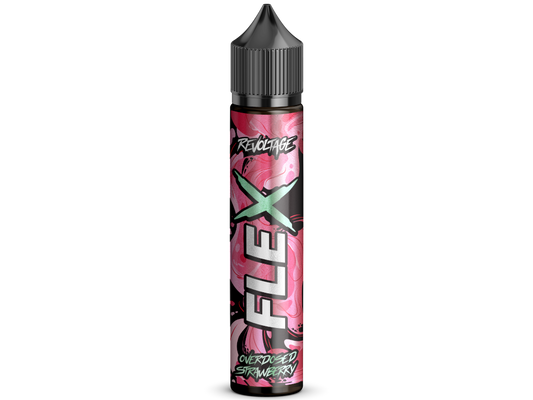 Revoltage - FLEX - Aroma Overdosed Strawberry 10 ml 15er Packung