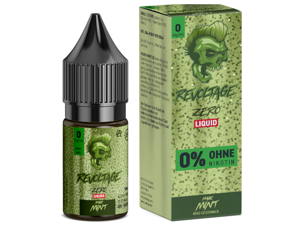 Revoltage - Magic Mint - Hybrid Nikotinsalz Liquid 0 mg/ml 15er Packung