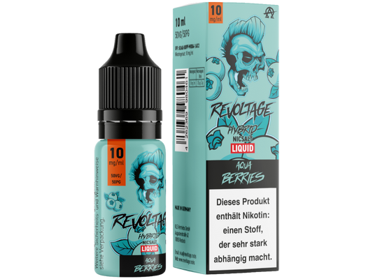 Revoltage - Aqua Berries - Hybrid Nikotinsalz Liquid 10 mg/ml