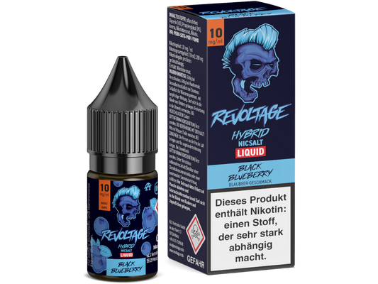 Revoltage - Black Blueberry - Hybrid Nikotinsalz Liquid 10 mg/ml 15er Packung