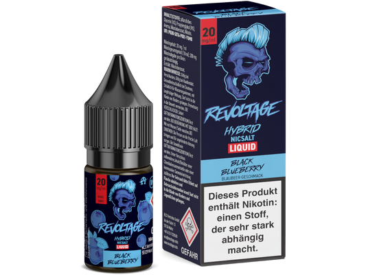 Revoltage - Black Blueberry - Hybrid Nikotinsalz Liquid 20 mg/ml 15er Packung