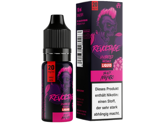 Revoltage - Black Mango - Hybrid Nikotinsalz Liquid 20 mg/ml 15er Packung