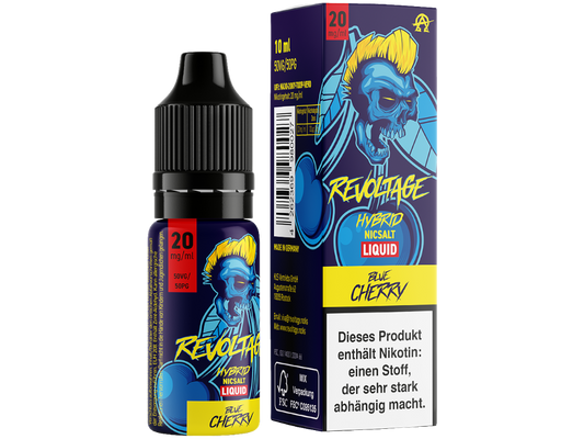 Revoltage - Blue Cherry - Hybrid Nikotinsalz Liquid 20 mg/ml 15er Packung